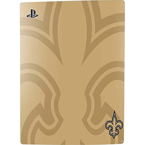 Skinit Decal Gaming Skin Compatible with PS5 Digital Edition Bundle - Officially Licensed NFL New Orleans Saints Double Vision Design