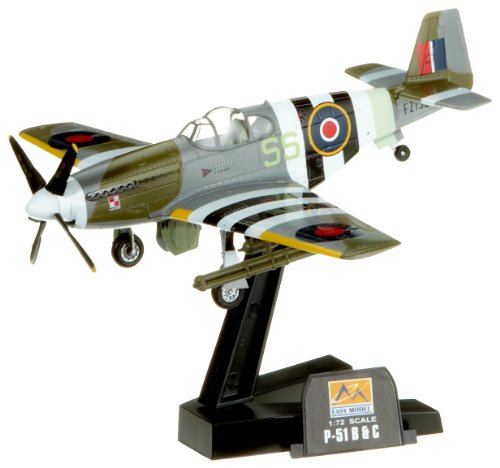 Easy Model 36356 P-51B FZ152. 1944 - Avioneta a escala con soporte [Importado de Alemania]