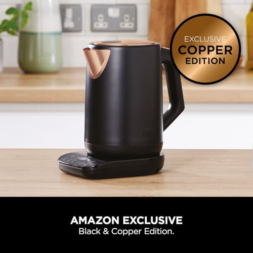 Ninja Perfect Temperature Kettle, 1.7L, LED Display, Easy to Use Kettle with Rapid Boil and Temperature Control & Hold, Black & Copper, KT200UKCP - Image 2