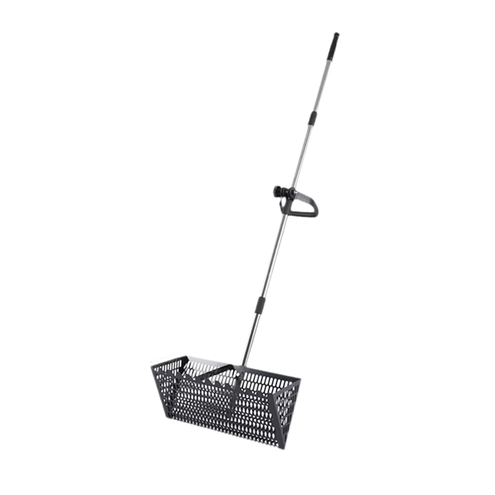 Rastrillo per pulci di sabbia Rastrello for sabbia, setaccio for , comodo manico telescopico di grandi dimensioni, setacciatura multifunzionale, facile pulizia, paletta in acciaio al carbonio(Type 2)