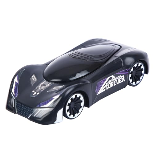 Image of SKOODLE Marvel Pull-Back Hyper Car Toy for Kids | Captain America Edition | Sturdy & Long-Lasting Construction | Enhances Motor Skills | Fun Vehicle Toy for Kids | Black