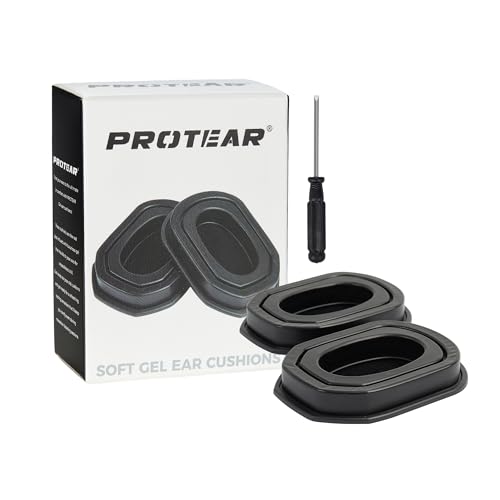 Gel Ear Pads for Walker's Razor Ear Protection,Ear Cushion Replacement for Walker Series Slim...
