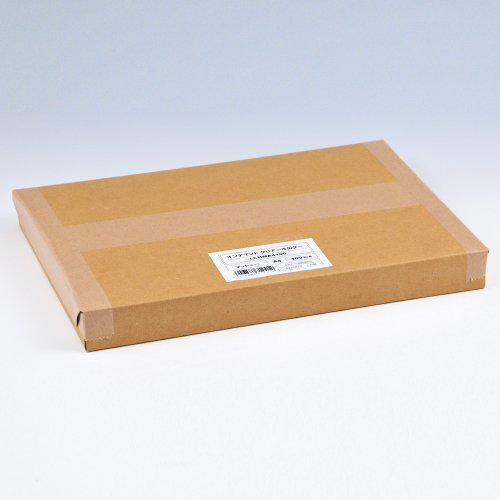 Amazon | 中川製作所 オンデマンドクリアーホルダー A4 100枚 | クリア