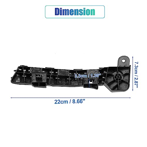 X AUTOHAUX 1 Pair Left Right Side Car Front Bumper Mounting Support Bracket NO.71198-T0A-A01/71193-T0A-A01 for Honda CRV 2012-2016 by X AUTOHAUX - Image 3