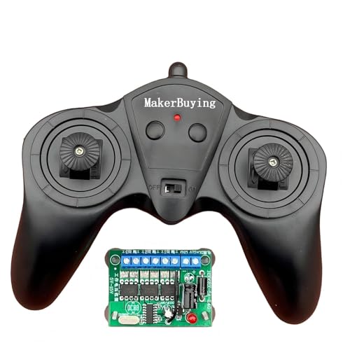 MAKERBUYING 6CH high-power 2.4G 50 meter remote control receiver car model ship DIY 6-15v