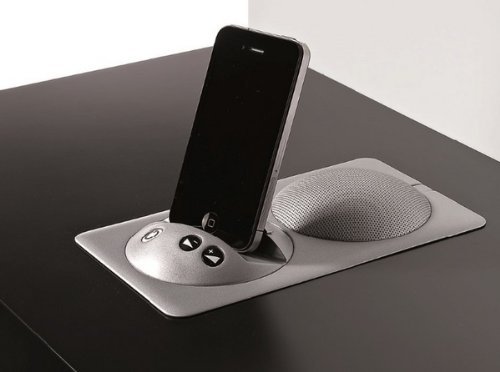 Fa. Halemeier, ZUB Musik Station Unit Titan, I-Pot, I Phone, Plug & Play Set, incl. Rahmen & EVG 12 W Art.Nr: 30065.16