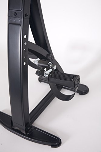 North American Health + Wellness Deluxe Home Stationary Bike - Exercise Upper Body, Lower Body & Cardio Simultaneously - Reinforced Frame - Nonslip Base-Built-in LCD Monitor - Thumbnail 3