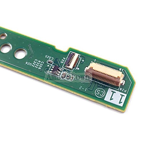 Image of Power Reset Eject Switch Home Button Board with Flex Ribbon Cable for Wii U Wiiu PAD Replacement