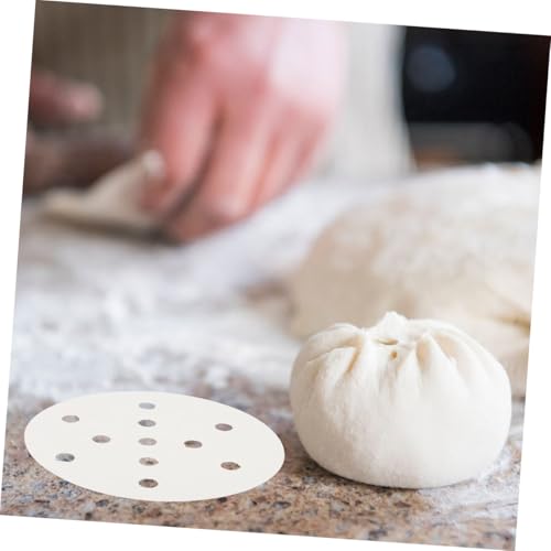 Boulette vapeur papier tapis de vapeur Cabilock blanche maille cuisson 1500u - 7