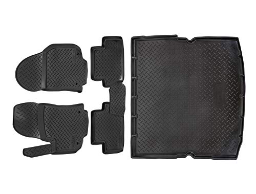 Allwetter TPE Gummimatten + Kofferraumwanne Set für Opel Zafira B 2005-2012