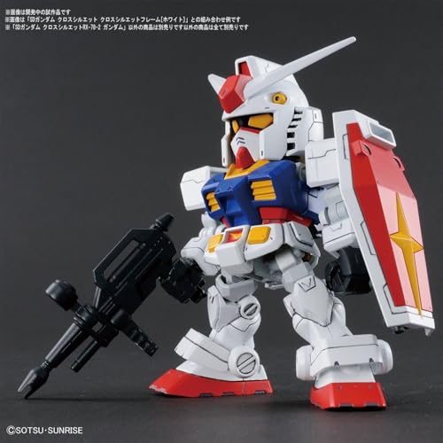 SD Gundam Cross Silhouette RX-78-2 Gundam Cadre SD uniquement