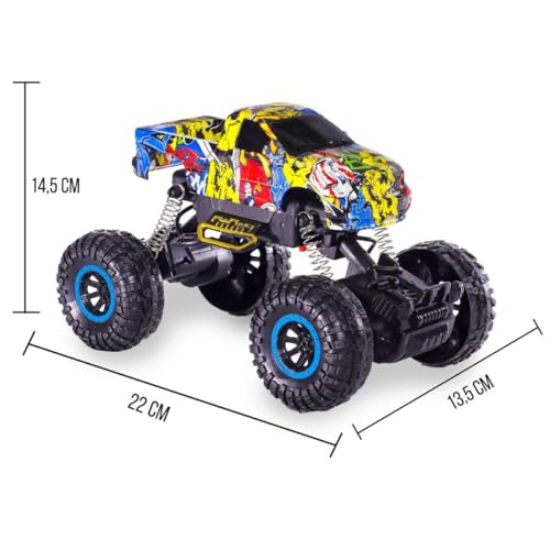 CARRINHO CONTROLE REMOTO 2X4 LUZ MAX ROAD POLIBRINQ CAR501
