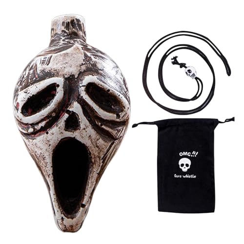 Sifflet au son humain authentique et design de spectre pour halloween