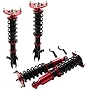 Coilover Struts Spring Shocks Adjustable Coilovers Suspension Coil Spring Shocks and Struts Full Set Kits ECCPP Replacement fit for 2008-2013 for Subaru Impreza