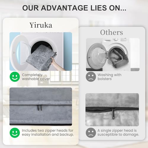 Yiruka Xl Dog Bed, Orthopedic Washable Dog Bed With Removable Cover thumb #2