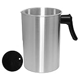 Gonioa Candle Making Pouring Pot, Aluminum Construction Wax Melting Pot with Dripless Pouring Spout...