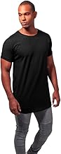 Urban Classics Men's Long Shaped Turnup Tee Casual T-Shirt for Men Long Cut Available in Many Colours Sizes XS-5XL