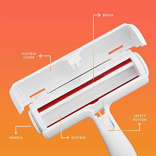 Khanstore - Pet Hair Remover - Reusable Dog & Cat Hair Remover For Couch, Laundry, Furniture, Carpet, Car Seat And Bedding - Fur Removal Tool - Reusable Lint Roller #TOP1