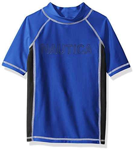 Nautica Boys' Colorblock Rashguard
