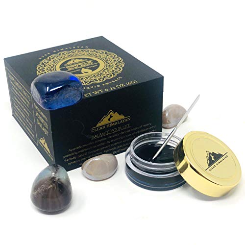 Himalayan Shilajit Resin - Authentic Mumie 100% Natural Liquid Paste Natural Source Of Fulvic Acid & Trace Minerals - Raw (15 G | 1 Pack) #TOP4