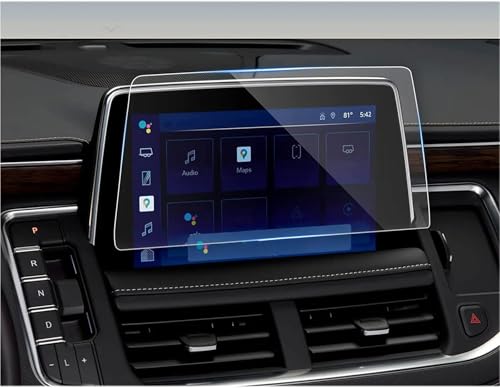 Film protecteur d'écran LCD en verre trempé pour GPS de Tahoe et Suburban 2021-2023