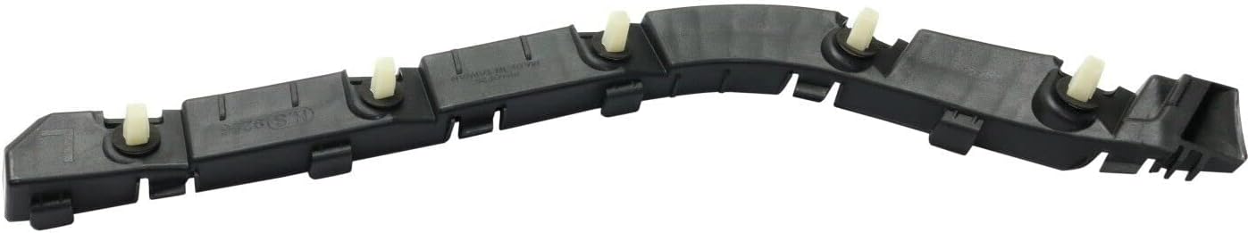 DAT AUTO PARTS Rear Left Driver Side Upper Bumper Cover Fascia Support Bracket Retainer Trim Replacement For 2013-2018 Hyundai Santa Fe Black Smooth HY1142117 866134Z000