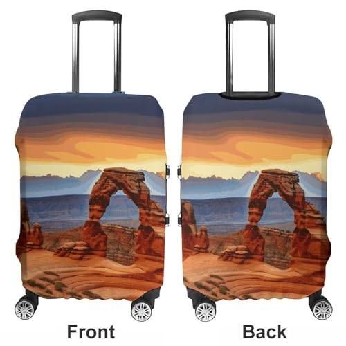 Arches National Park Printed Luggage Cover Protector, Fits 18-32 Inch Luggage3