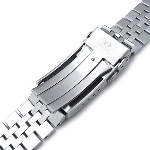 19Mm Super-Jub Ii Metal Watch Band Compatible With Grand Seiko 44Gs Sbgj235 #TOP4