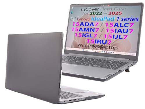 Étui Lenovo IdeaPad 1 15 2022-2024 mCover coque rigide noire protection PC