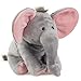 Produktbild Plüsch Elefant BabySugar rosé  Schaffer 5193 - Kuscheltier Elefant weich & flauschig - mit blauen Ohren - Stofftier für Babys & Kinder ab 0 Jahren  Waschbar - Größe L - 30 cm - grau-rosa