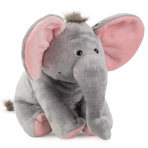 Elefante de peluche Schaffer 5193 BabySugar de 30 cm para bautizo