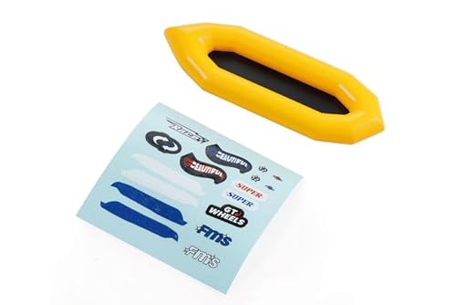 FMS 1/24 & 1/18 Mini Kayak (Yellow) RC Crawler Accessory