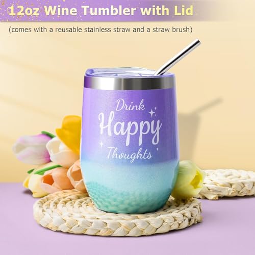 Get Well Soon Gift Baskets for Women Purple, Care Package Self Care Gifts, After Surgery Basket Thinking of You Gifts with Blanket for Women, Her, Mom, Wife - Image 4