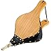 Amagabeli Kamin-Balg 39cm×18cmGroßer Holz-Luftgebläse-Balg für Feuerstelle Gussdüse für Outdoor-Camping BBQ Grill Schornstein Hand-Balg-Pumpe Grill Feuerwerkzeuge Zubehör mit Aufhängeband