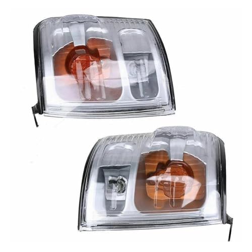 Intermitente lateral para Toyota Hilux 2001-2005 par de luces indicadoras de giro esquina y DRL