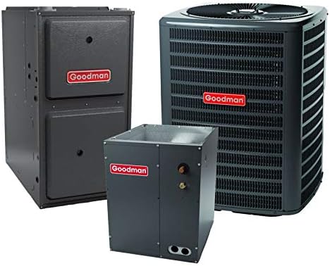 Amazon Com 4 Ton Goodman 14 Seer R410a 96 Afue 120 000 Btu Vertical Gas Furnace Split System Tools Home Improvement
