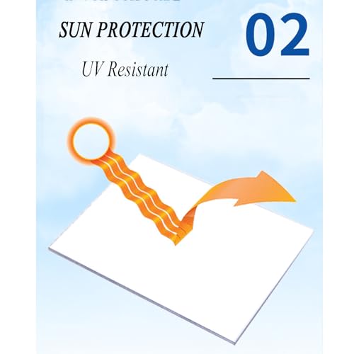 Panneau transparent imperméable résistant aux chocs en polycarbonate pour serre - 5
