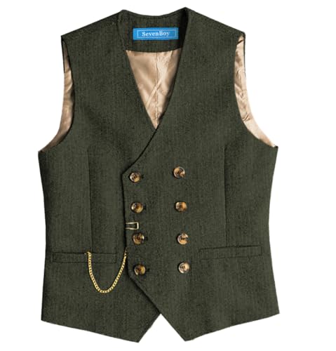 【美品】アパルトモン　Original Yarn Tweed Vest ベスト 41MVUTmS2VL.jpg