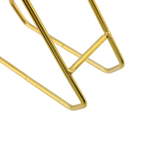 Support de sous-verre triangulaire doré pour éviter le désordre sur la table - 4