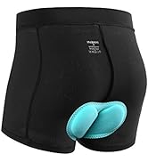 INBIKE Radlerhose Damen Atmungsaktive Schnelltrockende Angenehme Radunterhose mit 3D Sitzpolster ...