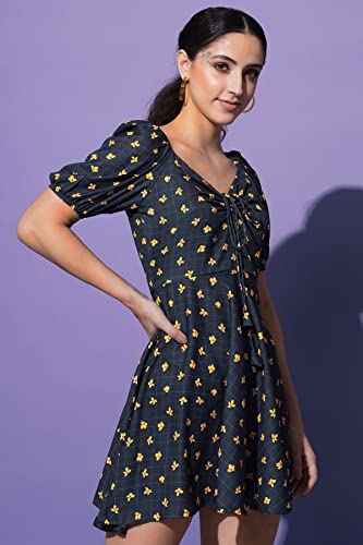 Image of SHOPPING QUEEN Women's Viscose Skater Dress