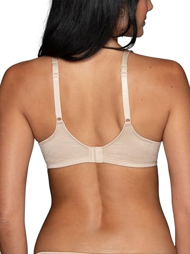 Image of Vanity Fair Women's Perfect T-Shirt Bra, Body Shine Full Coverage, Lightly Lined Cups up to DD