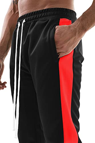Bleecker and Mercer Track Pants w/Zippered Pockets - Athletic Gym Joggers Sweatpants4