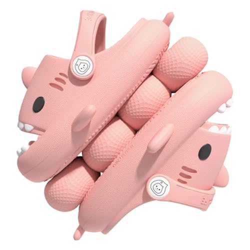 Image of Kids Shark Cloud Slides | Boys Girls Slip On Sandals | Toddler Beach Slippers | Youth Fish Flip Flops Pool Shower Shoes