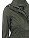 makeitmint Women's Zip Up Military Anorak Jacket w/Pockets