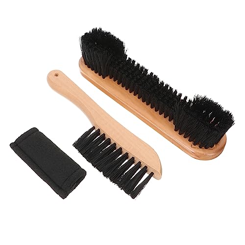 BESPORTBLE Pool Cue Cleaning Kit Billiard Table Felt Cleaner Snooker Cleaning Cloth Cue Sweeping Kit