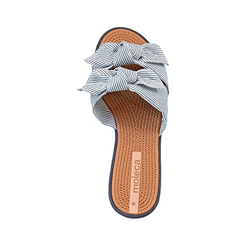 Chinelo Rasteirinha Moleca Slide Com Laço 5297.424 Feminino