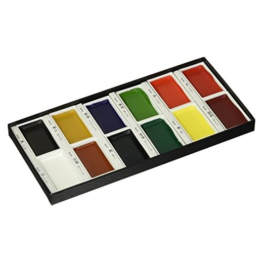 Zig Kuretake Gansai Tambi - Juego de 12 colores