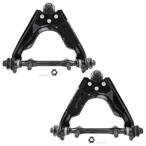 Image of Detroit Axle - 4WD Front 8pc Suspension Kit for 00-04 Dodge Dakota 00-03 Durango 2000 2001 2002 2003, 4 Upper & Lower Control Arms 4 Front and Rear Shock Absorbers Replacement