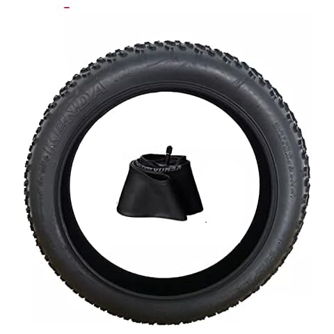 20x4.0 E-bike Snowfield Tire Front Or Rear Wheel Can Be Uesd Beach Bike Wheel 20 Inch 60TPI Bicycle Tire 4.0 Fat Tire Inner And Outer Tire (Color : Inner and outer tire, Size : 20x4.0) Cover